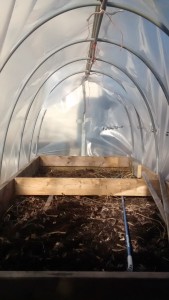 Nice height afforded by 10 foot long conduit segments over a 4' gap