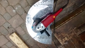 The angle grinder - the "right" tool for straight cuts
