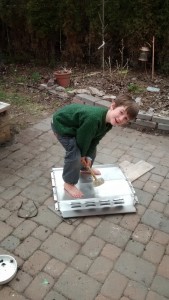 Minion 2 at work... pizza and fire - it's gonna be fun!