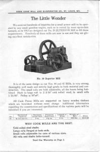 The Little Wonder Sorghum Mill - Inspiration for the impending build