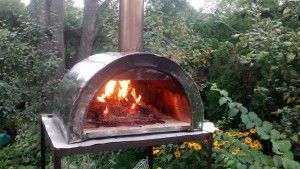 The Homebuilt Stainless Steel Wood Fired Pizza Oven