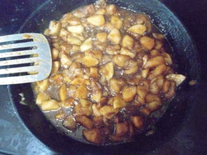 Apple fritter filing 