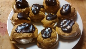 Whole Wheat Chocolate Éclairs