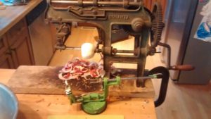 Old and New Apple Peelers