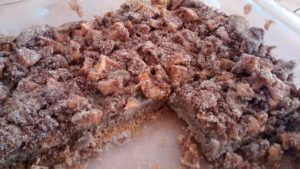 Whole grain apple kuchen
