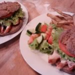 Whole wheat pretzel buns